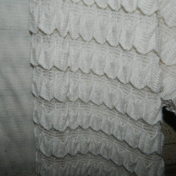 Forever 21 Lined Open Front Lace Cardigan Size L (NN-3) - Picture 3 of 4